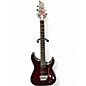 Used Schecter Guitar Research C1 FR-S Platinum Crimson Red Burst Solid Body Electric Guitar thumbnail