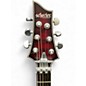 Used Schecter Guitar Research C1 FR-S Platinum Crimson Red Burst Solid Body Electric Guitar