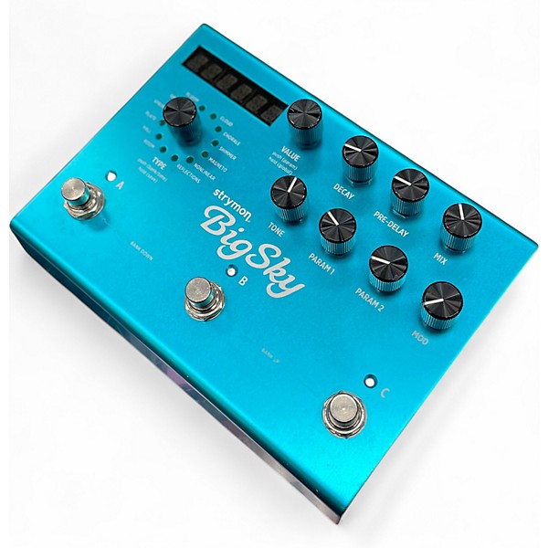 Used Strymon Bigsky Reverb Effect Pedal