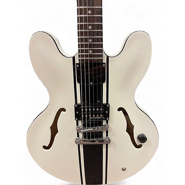 Used Firefly FF38PRO White Solid Body Electric Guitar