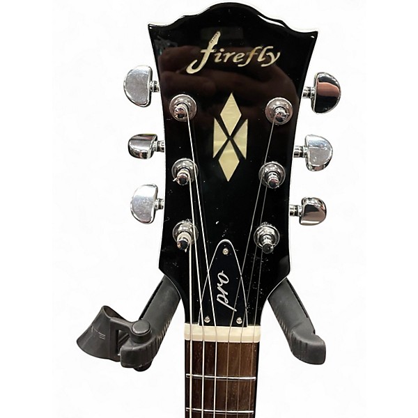 Used Firefly FF38PRO White Solid Body Electric Guitar