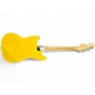 Used Squier Sonic Mustang Yellow Solid Body Electric Guitar