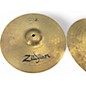 Used Zildjian 14in Planet Z Hi Hat Pair Cymbal