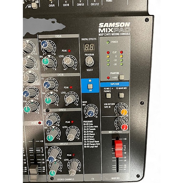 Used Samson MXP124FX Unpowered Mixer