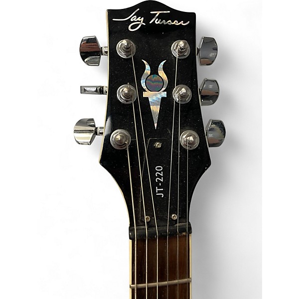 Used Jay Turser JT-220 Metallic Gold Solid Body Electric Guitar