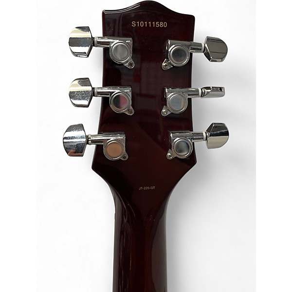 Used Jay Turser JT-220 Metallic Gold Solid Body Electric Guitar