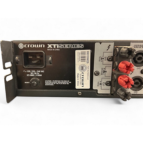 Used Crown XTI6002 Power Amp