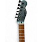 Used Squier Contemporary Telecaster Green Blue Solid Body Electric Guitar