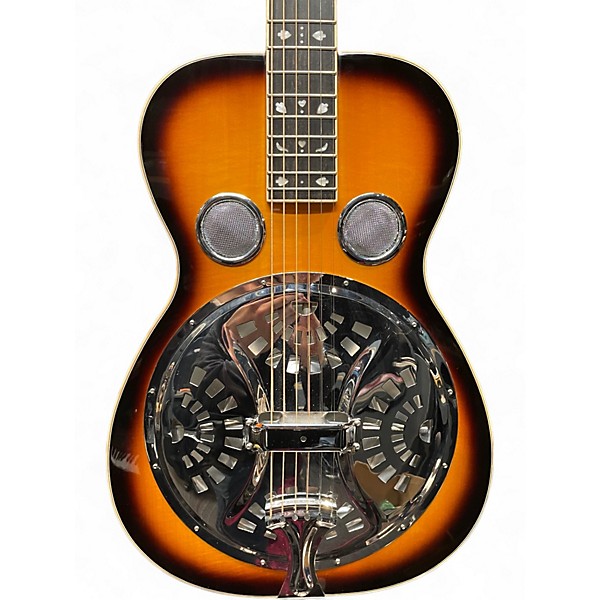 Used Gold Tone PBR-D 3 Tone Sunburst Resonator Guitar