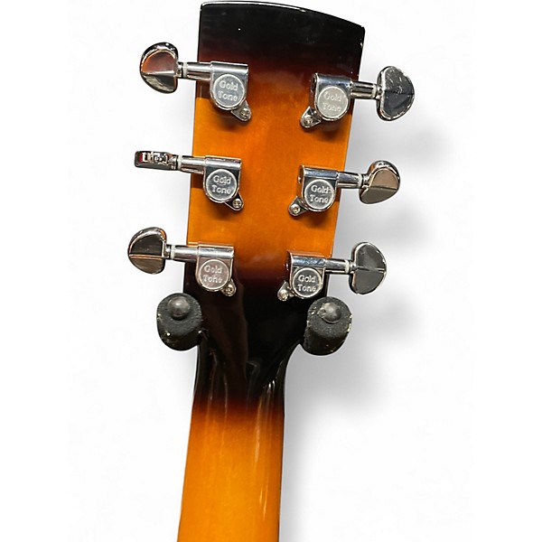 Used Gold Tone PBR-D 3 Tone Sunburst Resonator Guitar