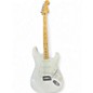 Used Fender Stratocaster Alpine White Solid Body Electric Guitar thumbnail
