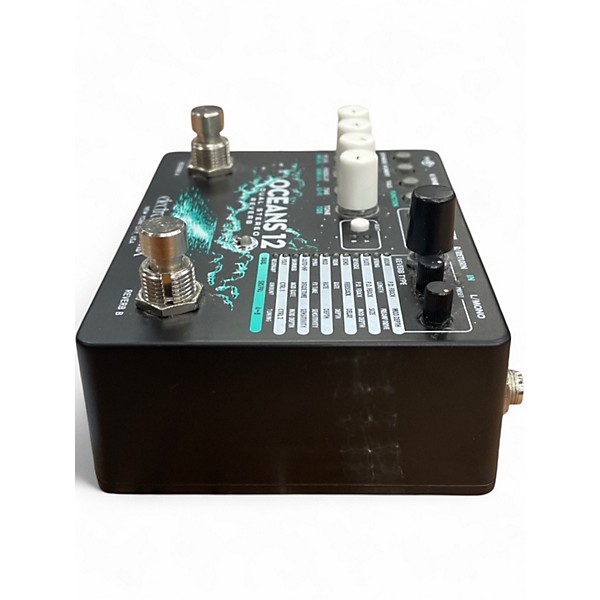 Used Electro-Harmonix Oceans 12 Dual Stereo Reverb Effect Pedal