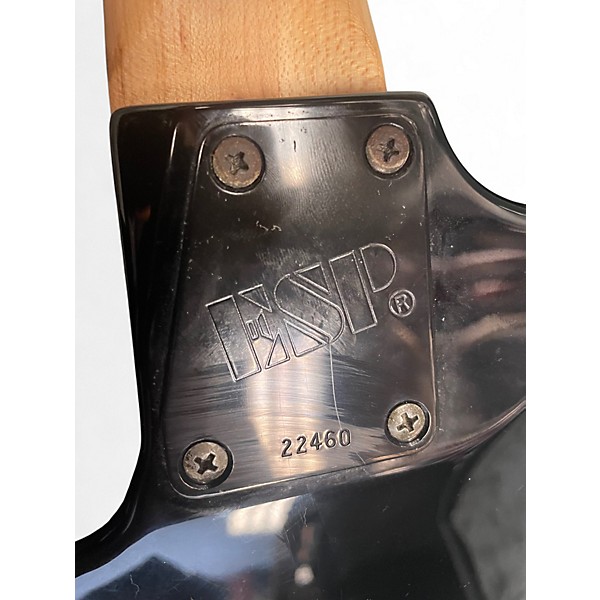 Used 1998 ESP KH2 Kirk Hammett Signature Black Solid Body Electric Guitar