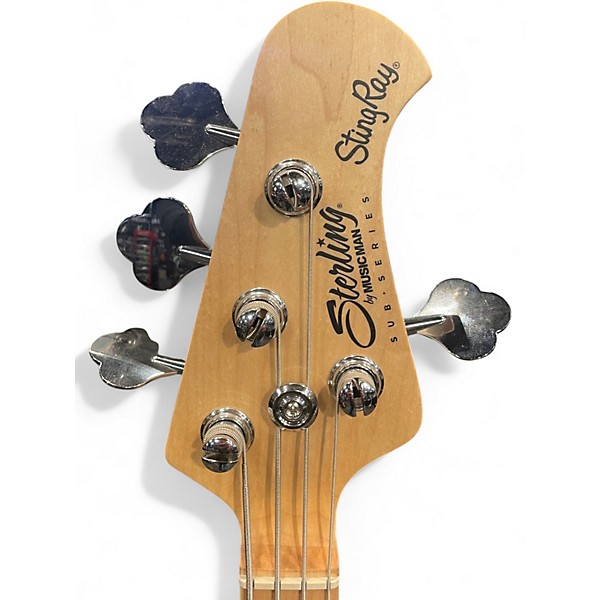 Used Sterling by Music Man Ray34 Black Electric Bass Guitar