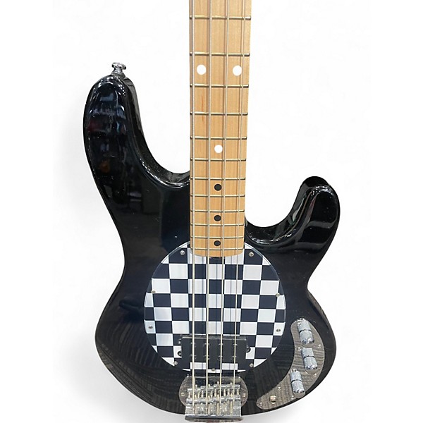 Used Sterling by Music Man Ray34 Black Electric Bass Guitar