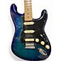 Used Fender Player Stratocaster Blue Burst Solid Body Electric Guitar thumbnail