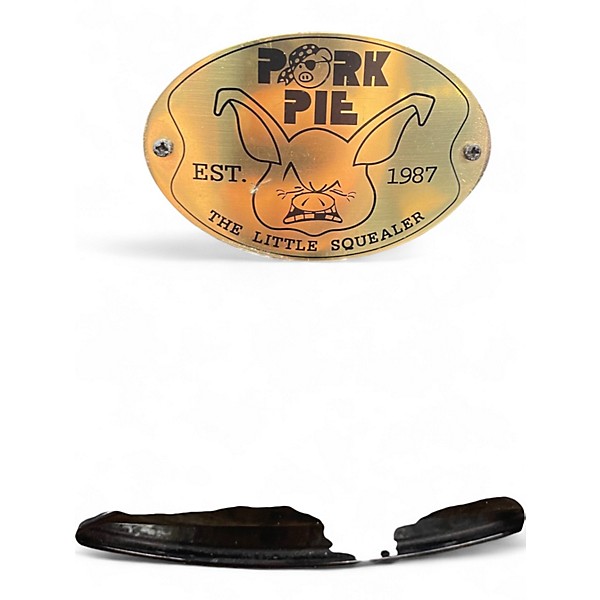 Used Pork Pie 14X6.5 Little Squealer Snare Green Drum