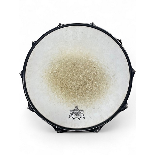 Used Pork Pie 14X6.5 Little Squealer Snare Green Drum