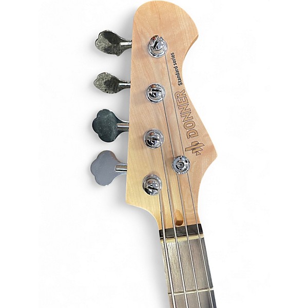 Used Donner Standards Series P Bass 2 Color Sunburst Electric Bass Guitar