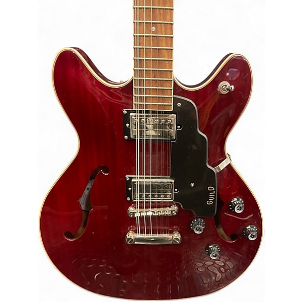 Used Guild Starfire I-12 Cherry Hollow Body Electric Guitar
