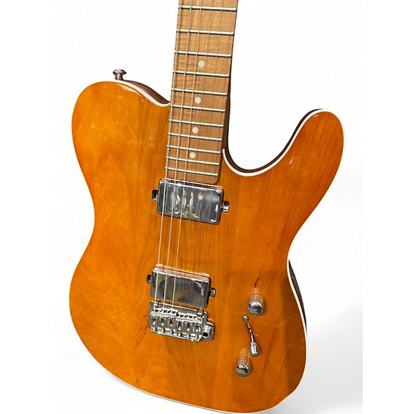 Used Schecter Guitar Research PT VAN NUYS Natural Solid Body Electric Guitar