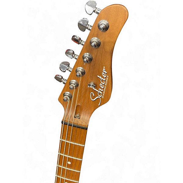 Used Schecter Guitar Research PT VAN NUYS Natural Solid Body Electric Guitar