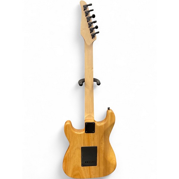 Used Lyx Pro STRAT STYLE Natural Solid Body Electric Guitar