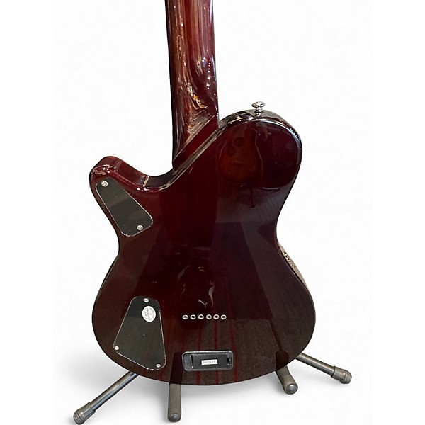 Used Michael Kelly Hybrid Special Brown Hollow Body Electric Guitar