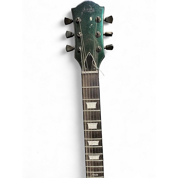 Used Haze Lps Green Solid Body Electric Guitar