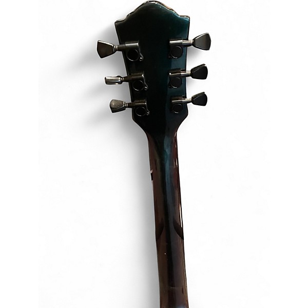 Used Haze Lps Green Solid Body Electric Guitar