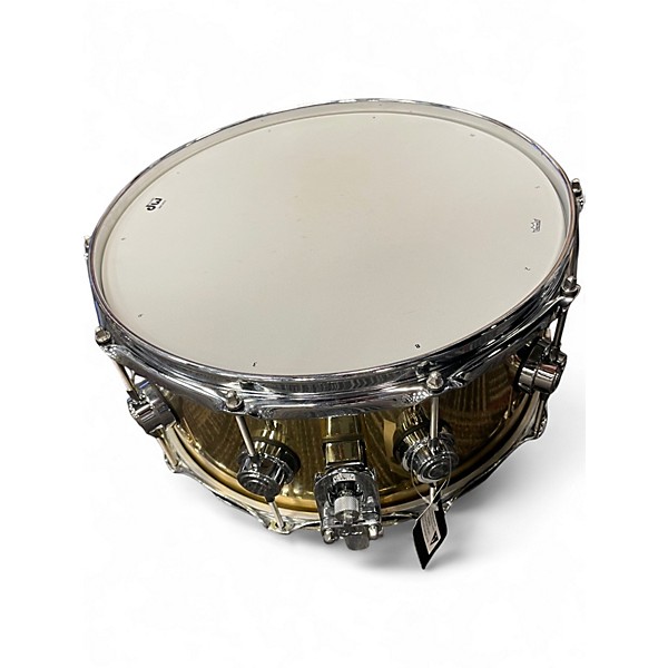 Used DW 14X6.5 Collector's Series Snare Brass Drum