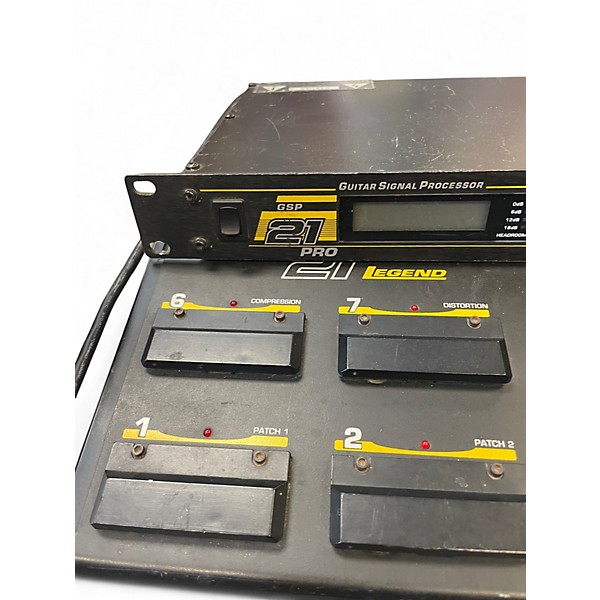 Used DigiTech GSP21 PRO Effect Pedal Package
