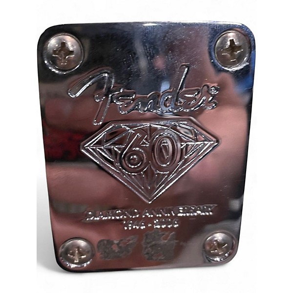 Used Fender 60th Diamond Anniversary Precision Bass Inca Silver Electric Bass Guitar