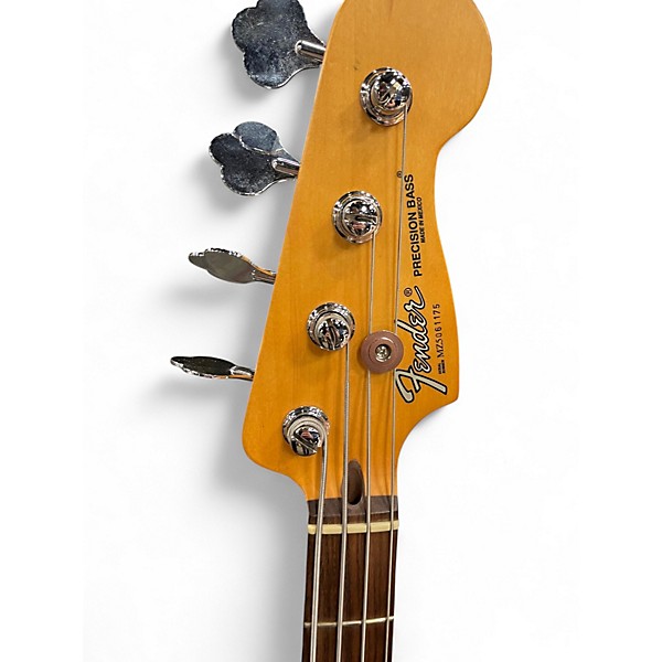 Used Fender 60th Diamond Anniversary Precision Bass Inca Silver Electric Bass Guitar