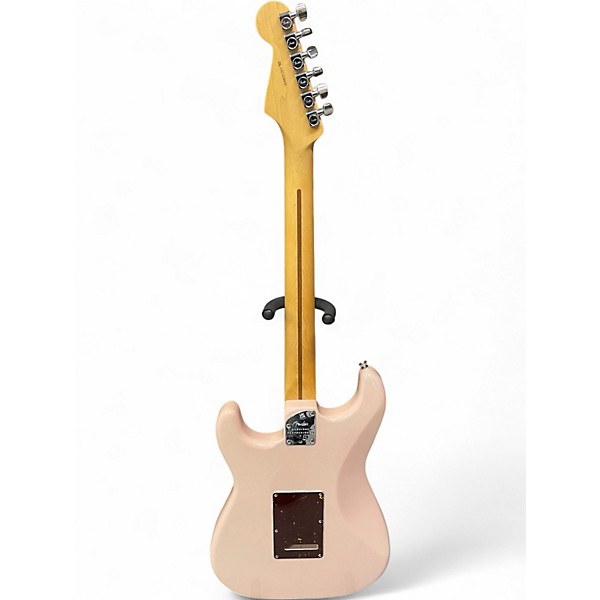 Used 2021 Fender American Professional II Stratocaster Shell Pink Solid Body Electric Guitar