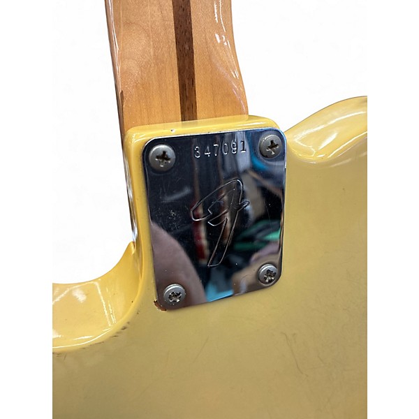 Vintage 1972 Fender Telecaster Blonde Solid Body Electric Guitar