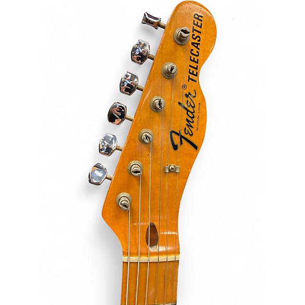 Vintage 1972 Fender Telecaster Blonde Solid Body Electric Guitar
