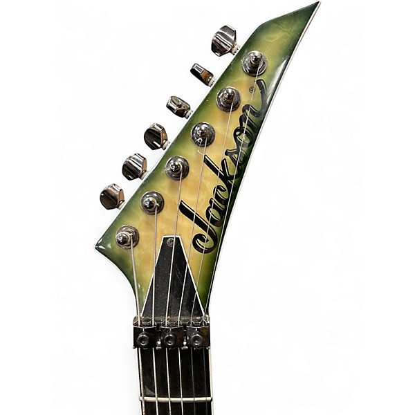 Used Jackson SL2Q Pro Series Soloist Alien Burst Solid Body Electric Guitar
