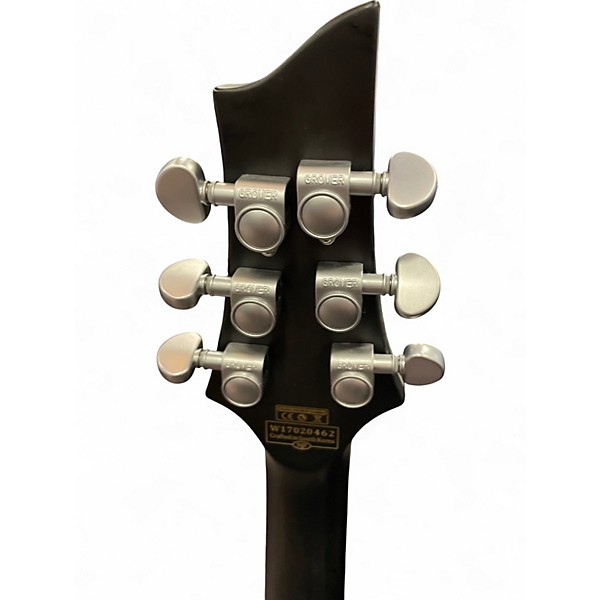 Used Schecter Guitar Research C1 Platinum Black Solid Body Electric Guitar