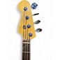 Used Fender American Precision Bass LEFT BLACK Electric Bass Guitar