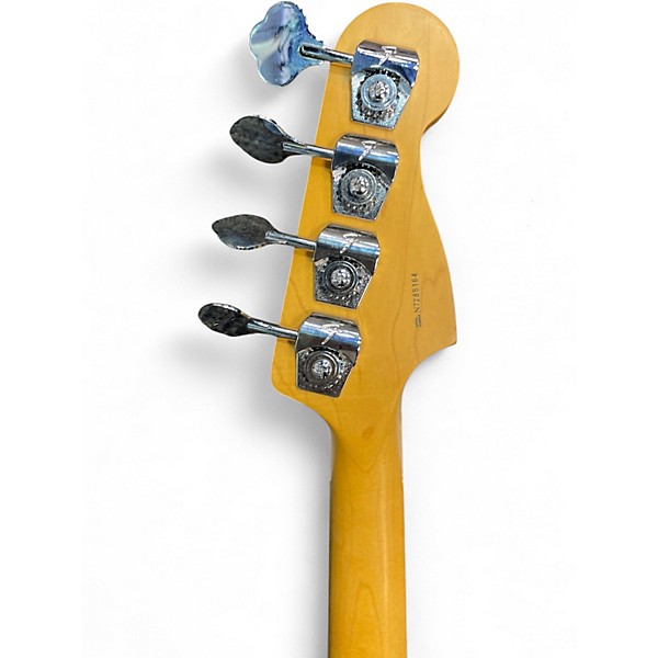 Used Fender American Precision Bass LEFT BLACK Electric Bass Guitar