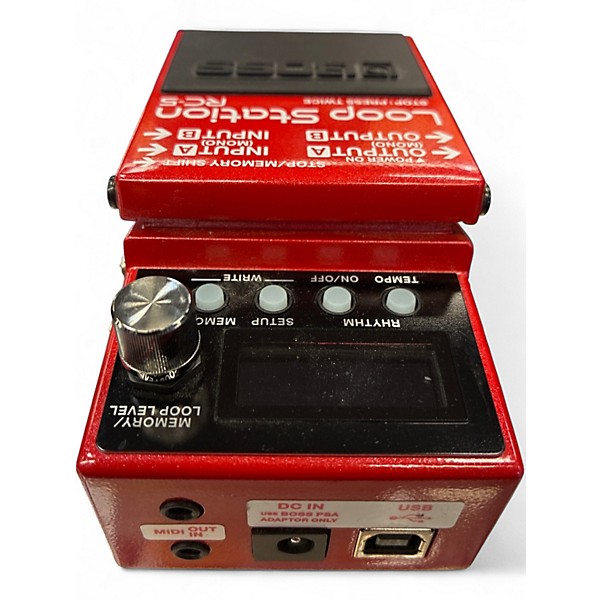 Used BOSS RC 5 LOOP STATION Pedal
