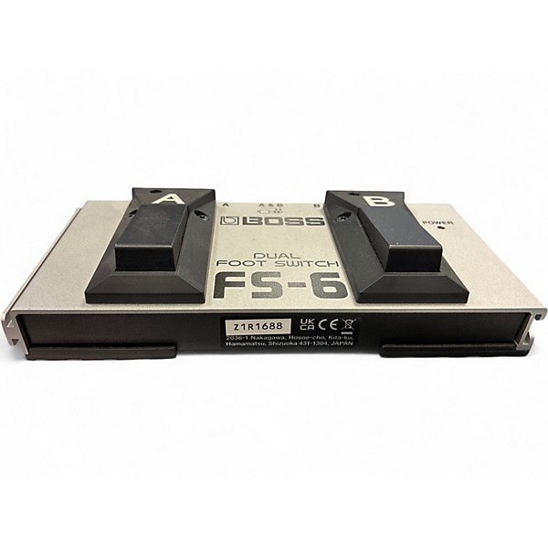 Used BOSS FS6 Dual Footswitch Sustain Pedal