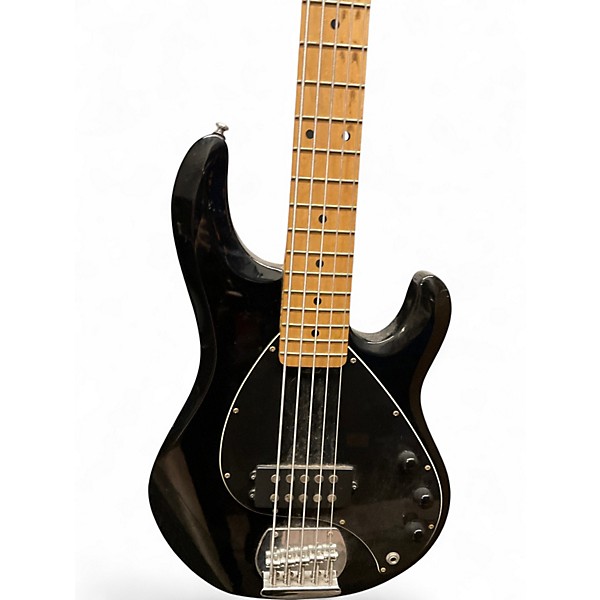 Used Sterling by Music Man Sub 5 Black Electric Bass Guitar