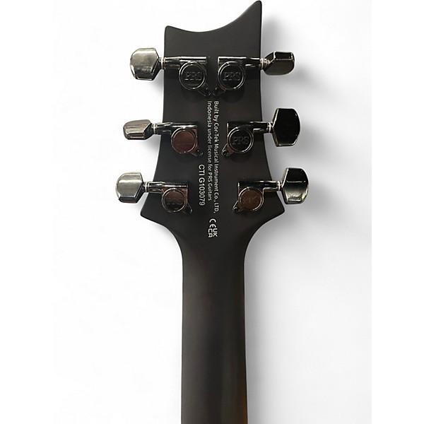 Used PRS SE Exotic DGT Laurel Burl Tobacco Burst Solid Body Electric Guitar