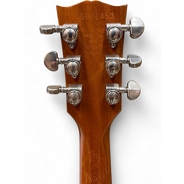 Used 2017 Gibson Les Paul Classic T Gold Top Solid Body Electric Guitar