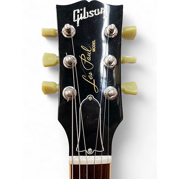 Used 2018 Gibson Les Paul Classic Gold Solid Body Electric Guitar