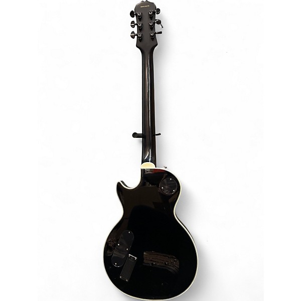 Used Epiphone Prophecy Les Paul Custom Plus Trans Black Solid Body Electric Guitar