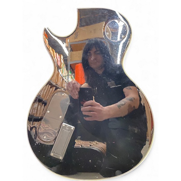 Used Epiphone Prophecy Les Paul Custom Plus Trans Black Solid Body Electric Guitar