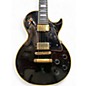 Used 2001 Gibson Les Paul Custom Ebony Solid Body Electric Guitar